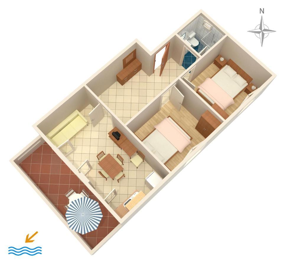 Apartment Povljana 6298B Ngoại thất bức ảnh